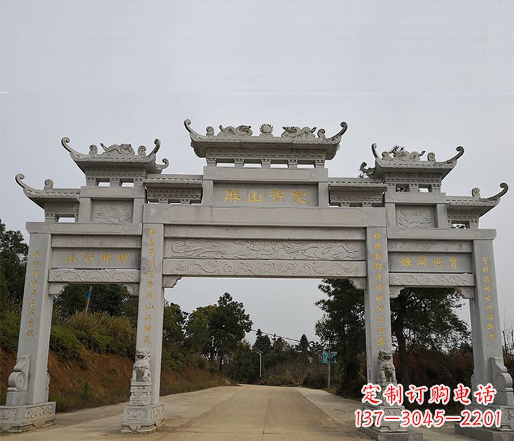 佛山牌坊石雕—精美且经久不衰的传统艺术品