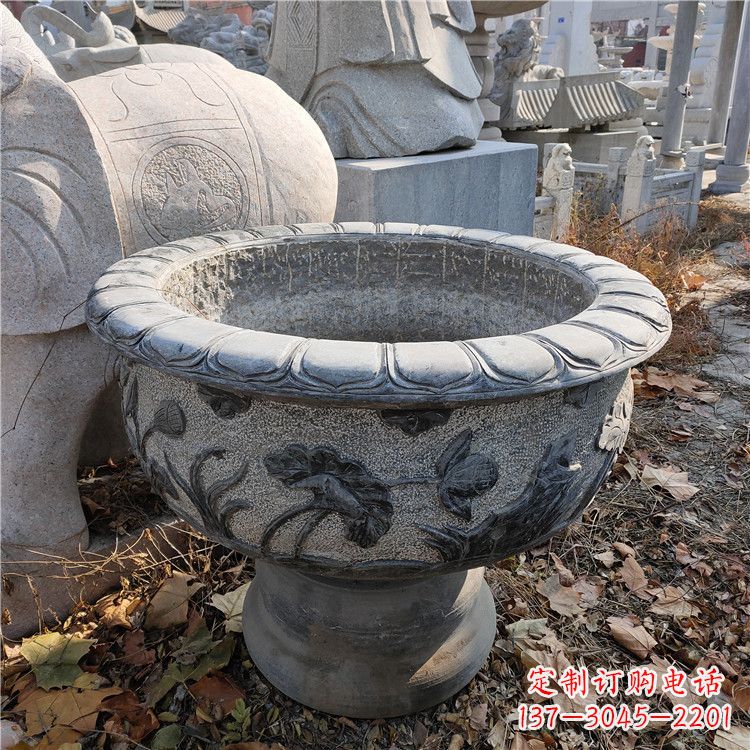 佛山花盆雕塑,独特灵动,立体造型精美