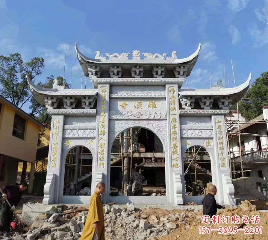 佛山西安中领雕塑:高端定制牌坊雕塑