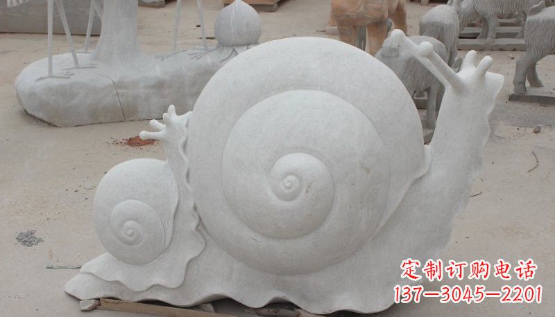 佛山石雕蜗牛