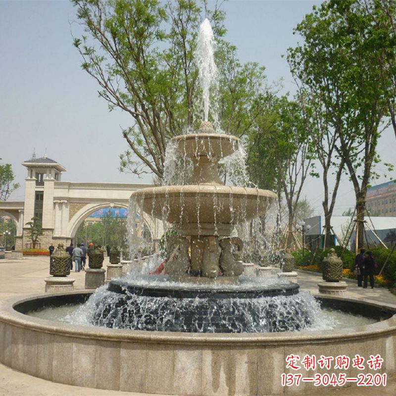 佛山石雕音乐喷泉