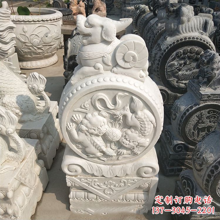 佛山石门墩石雕
