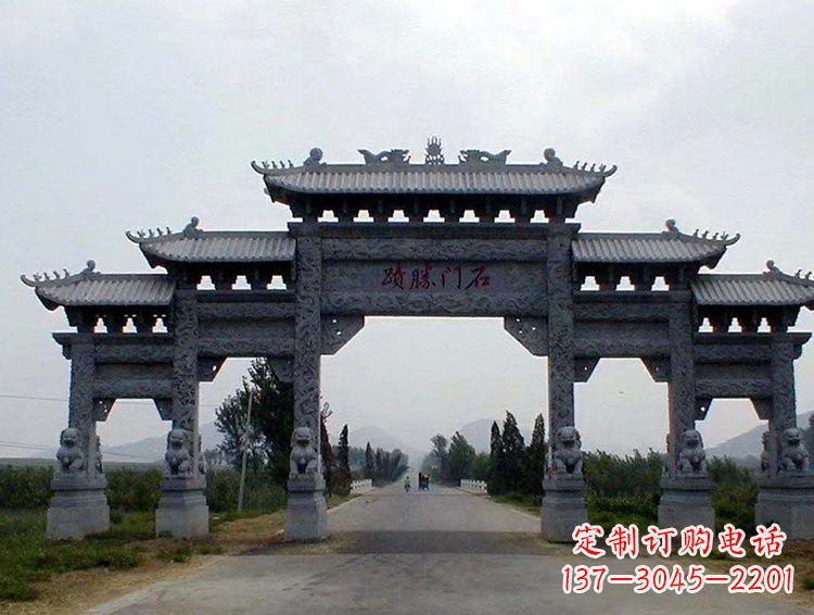 佛山石牌坊 斗楼