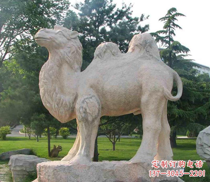 佛山石头骆驼雕塑