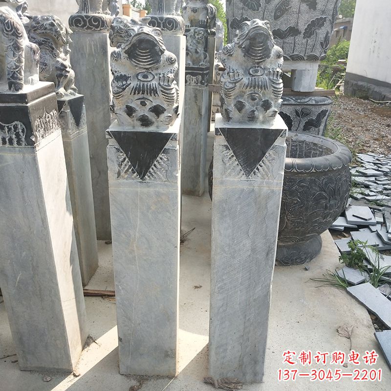 佛山拴马桩石雕