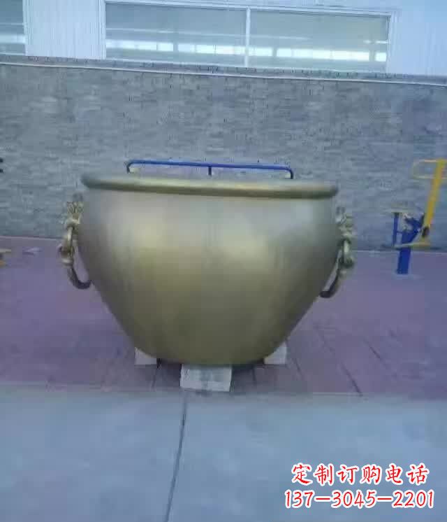 佛山水缸铜雕塑