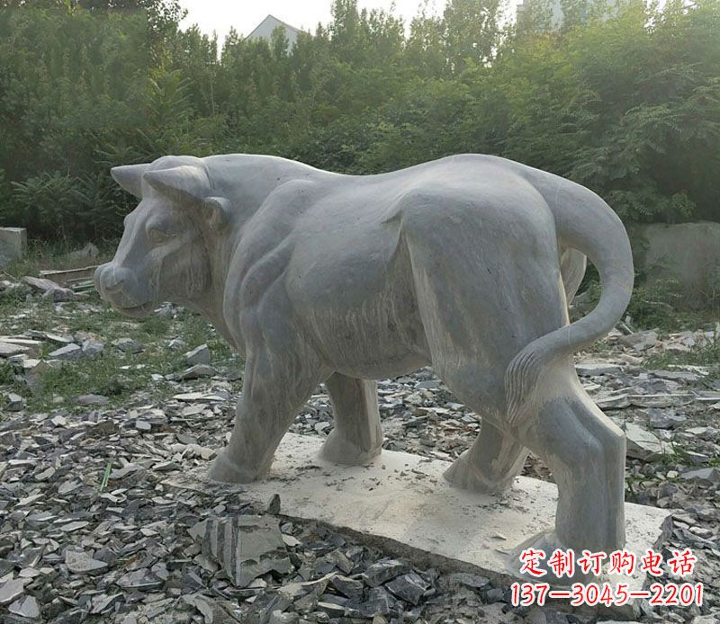 佛山水牛雕公园动物雕塑
