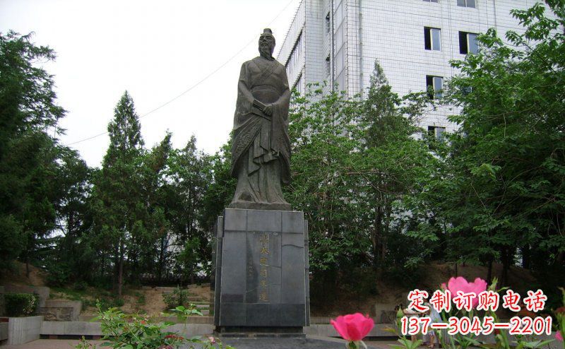 佛山司马迁古代名人铜雕