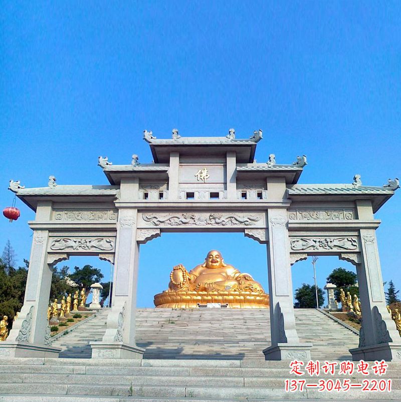 佛山寺庙石雕牌坊