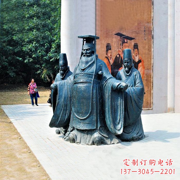 佛山隋文帝杨坚景观雕塑