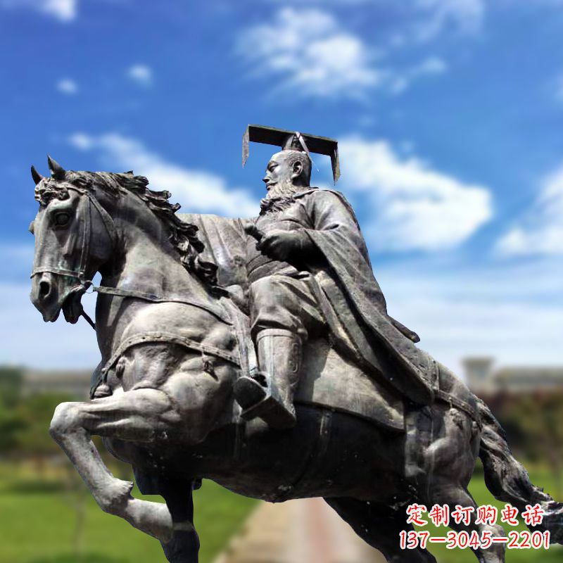 佛山隋文帝骑马雕塑