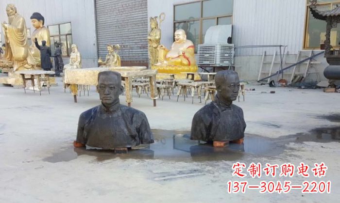 佛山陶行知半身像铜雕