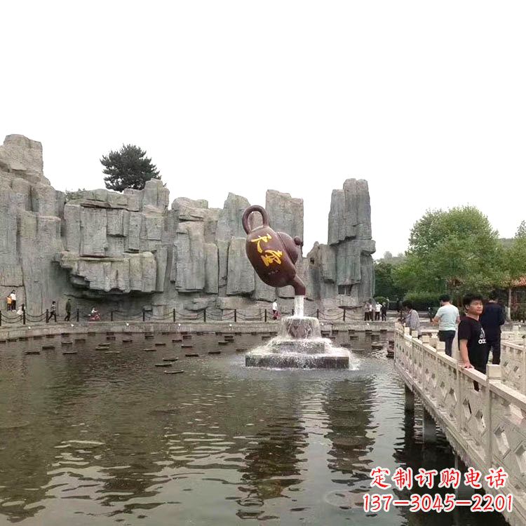 佛山天壶流水喷泉