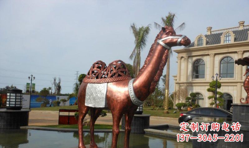 佛山铜雕抽象骆驼