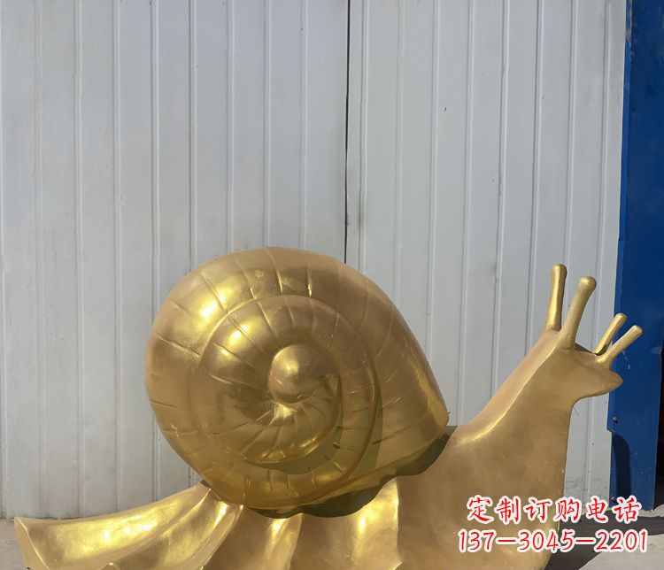 佛山铜雕创意蜗牛雕塑