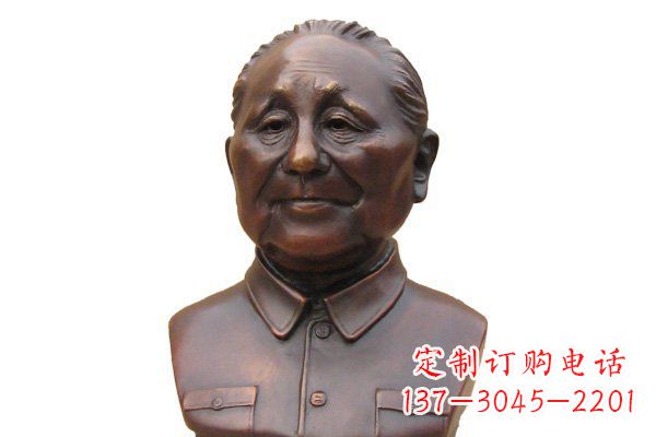 佛山铜雕邓小平头像
