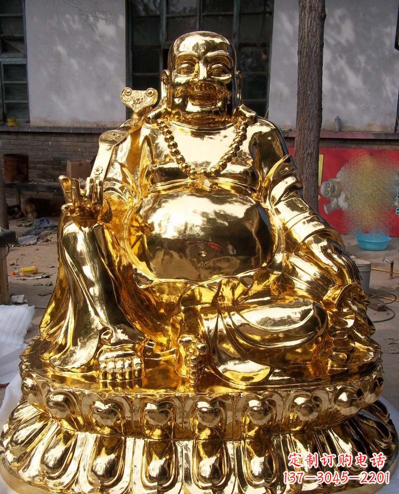 佛山铜雕弥勒佛