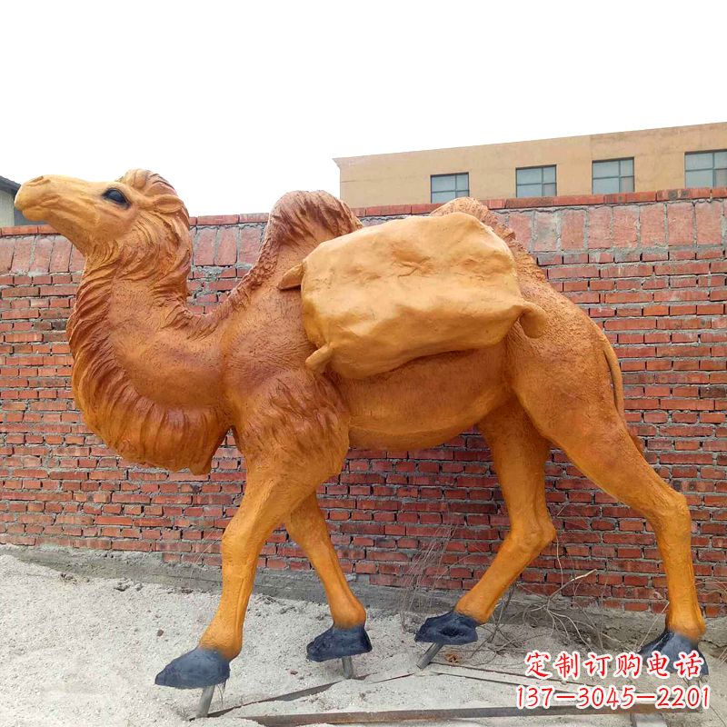 佛山驼粮食的仿真骆驼