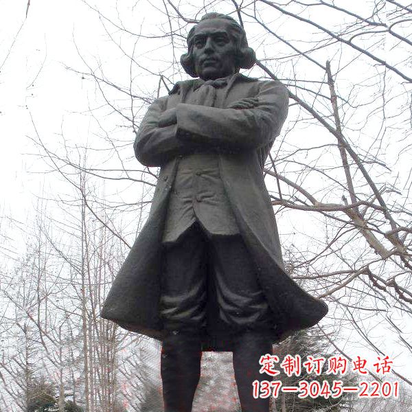 佛山瓦特公园铜雕塑像