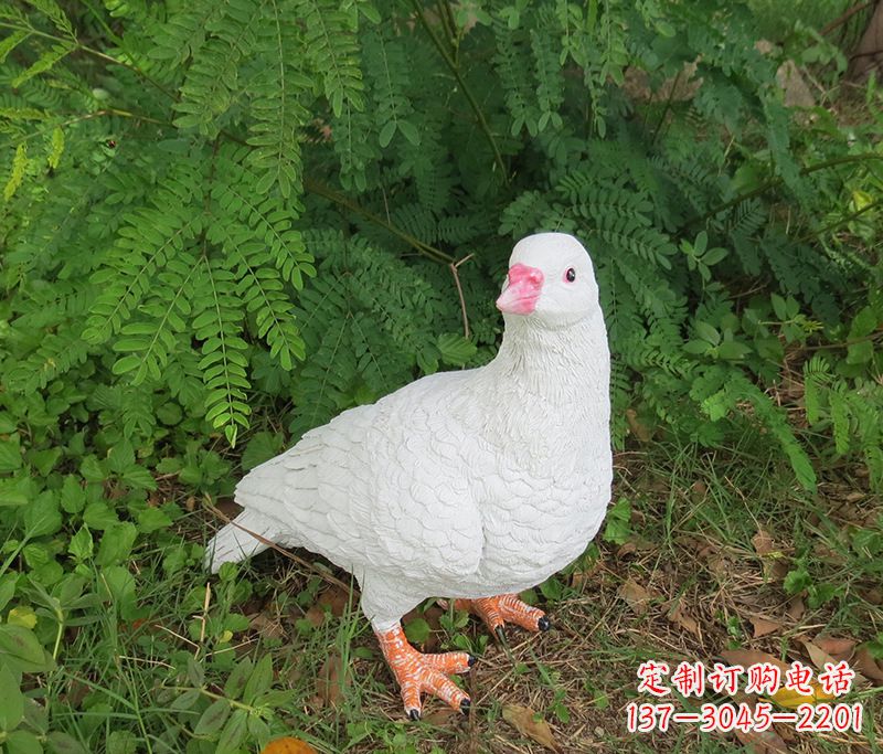佛山潍坊青年路和平鸽灰姑娘雕塑