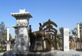 佛山秦始皇雕塑，精致细腻，传承历史之美