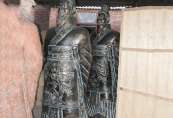 佛山珍贵的秦始皇青铜雕像