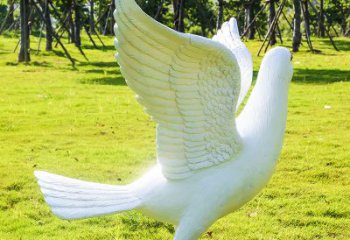 佛山以和平鸽为灵感，用雕塑记录世界和平