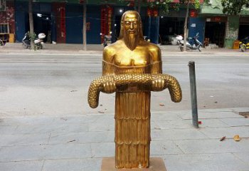 佛山昆仑山神农雕塑像，传承古老艺术