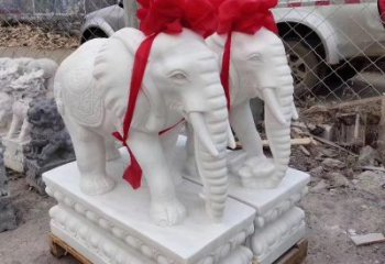 佛山元宝驾驭的大象雕塑艺术