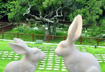 佛山中领雕塑定制独特的兔子雕塑