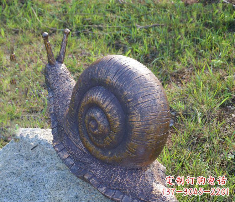 佛山蜗牛铜雕
