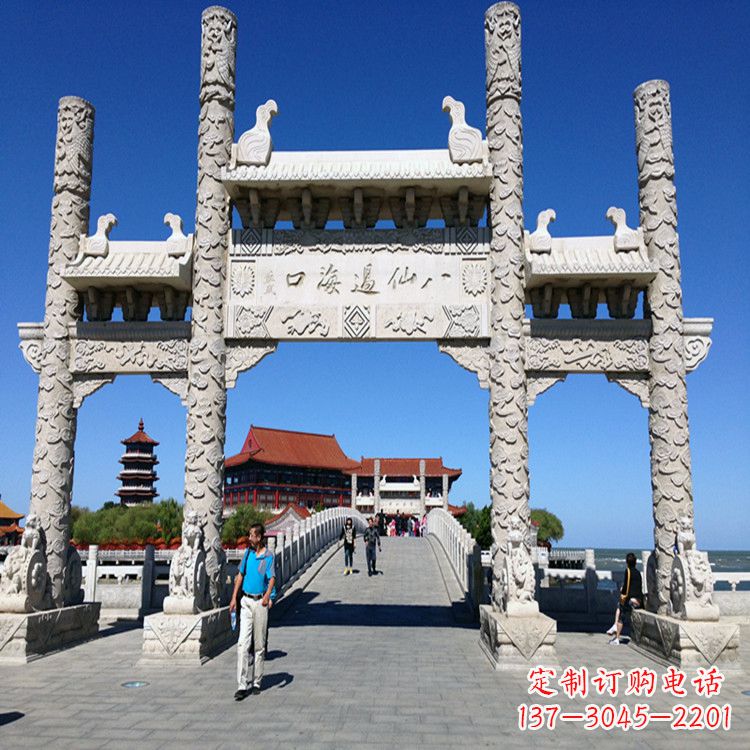 佛山无楼三门石牌坊