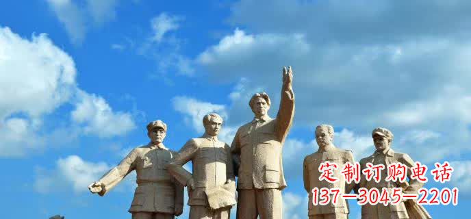佛山五大伟人石雕