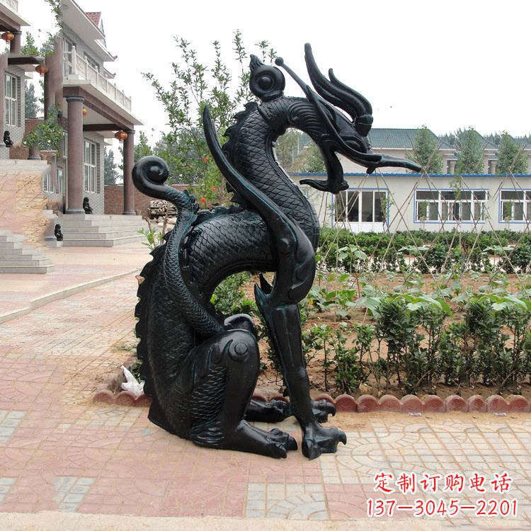 佛山西方龙动物神兽雕塑