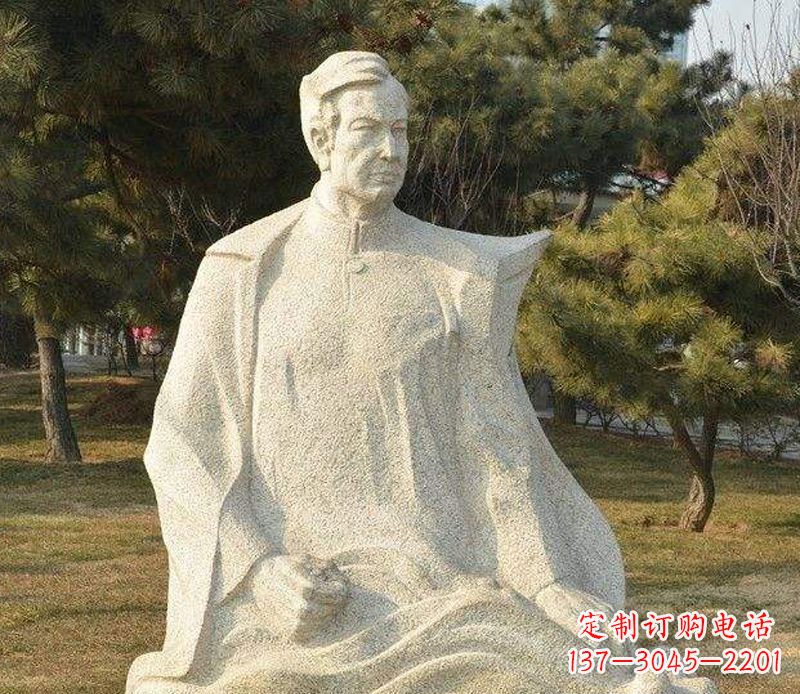 佛山冼星海音乐名人石雕