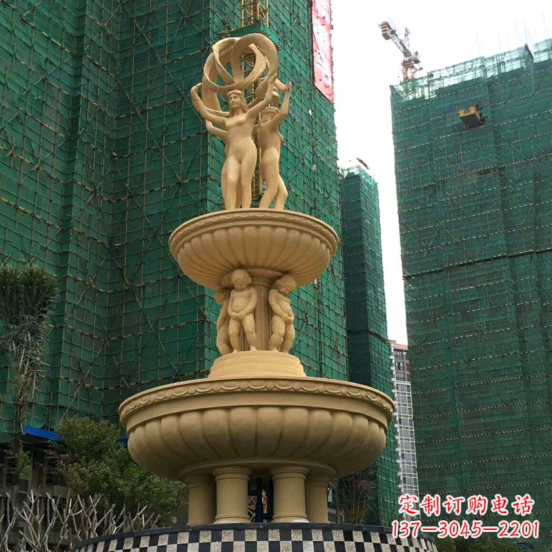 佛山小区大型欧式人物景观喷泉