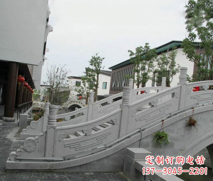 佛山小区景观大理石拱桥