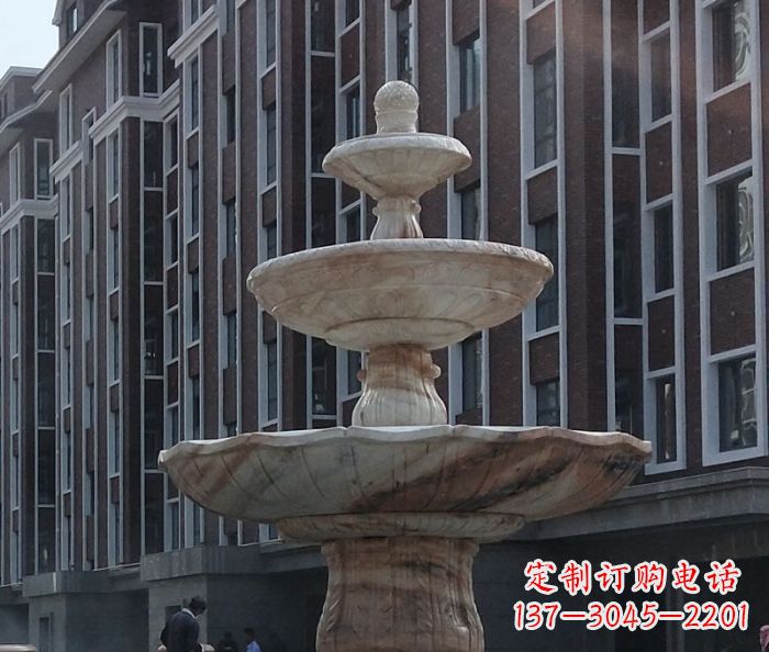 佛山小区景观大型喷泉石雕 (6)