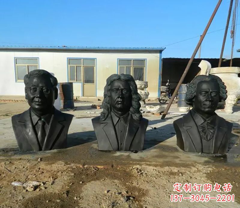 佛山校园名人铜雕