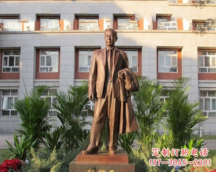 佛山校园钱学森铜雕