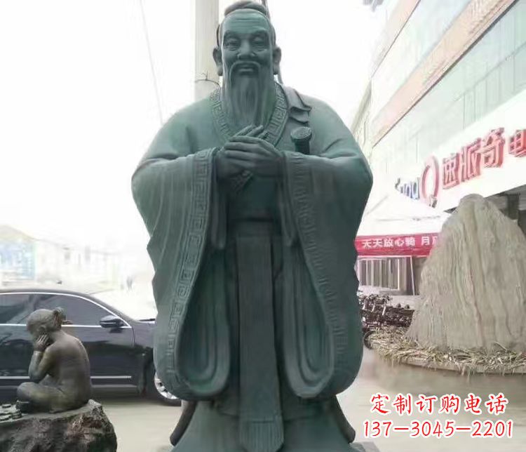 佛山校园人物孔子行教像