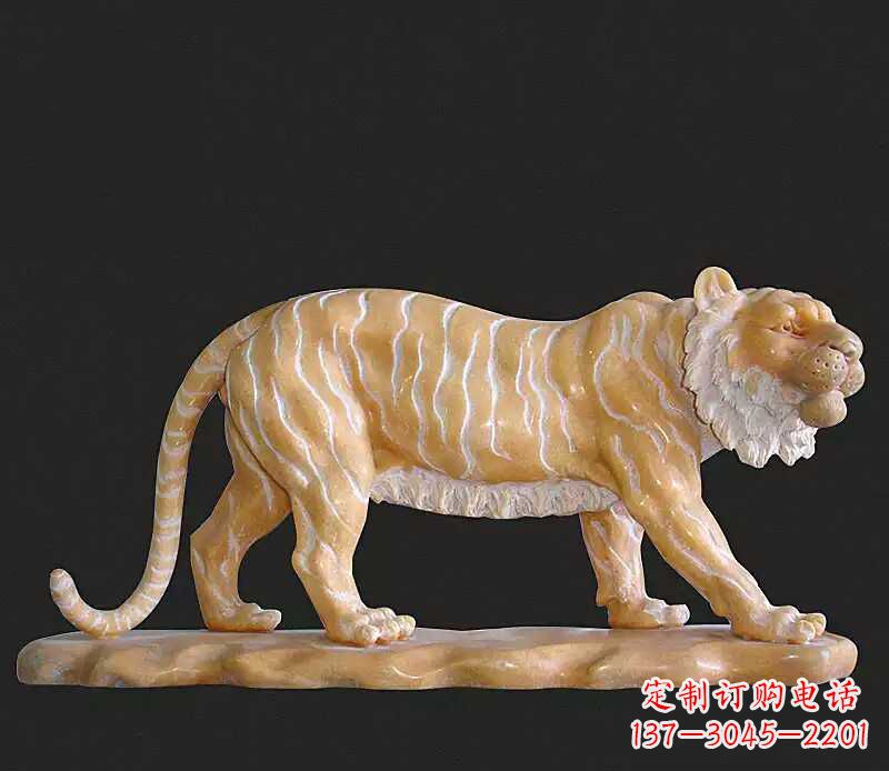 佛山行走老虎石雕动物雕塑