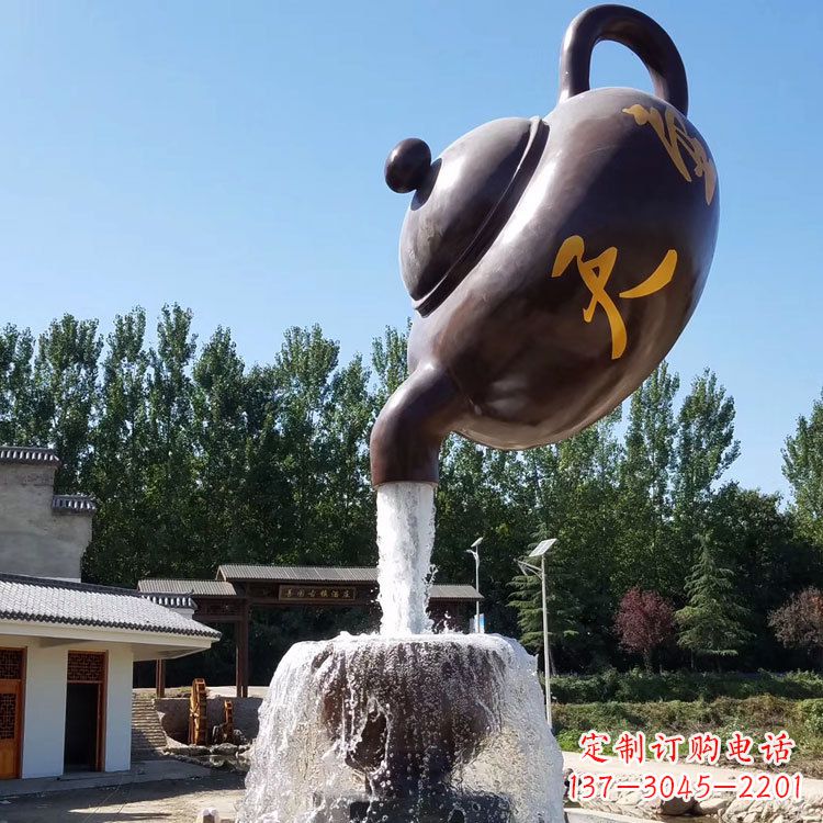 佛山悬空天壶流水喷泉