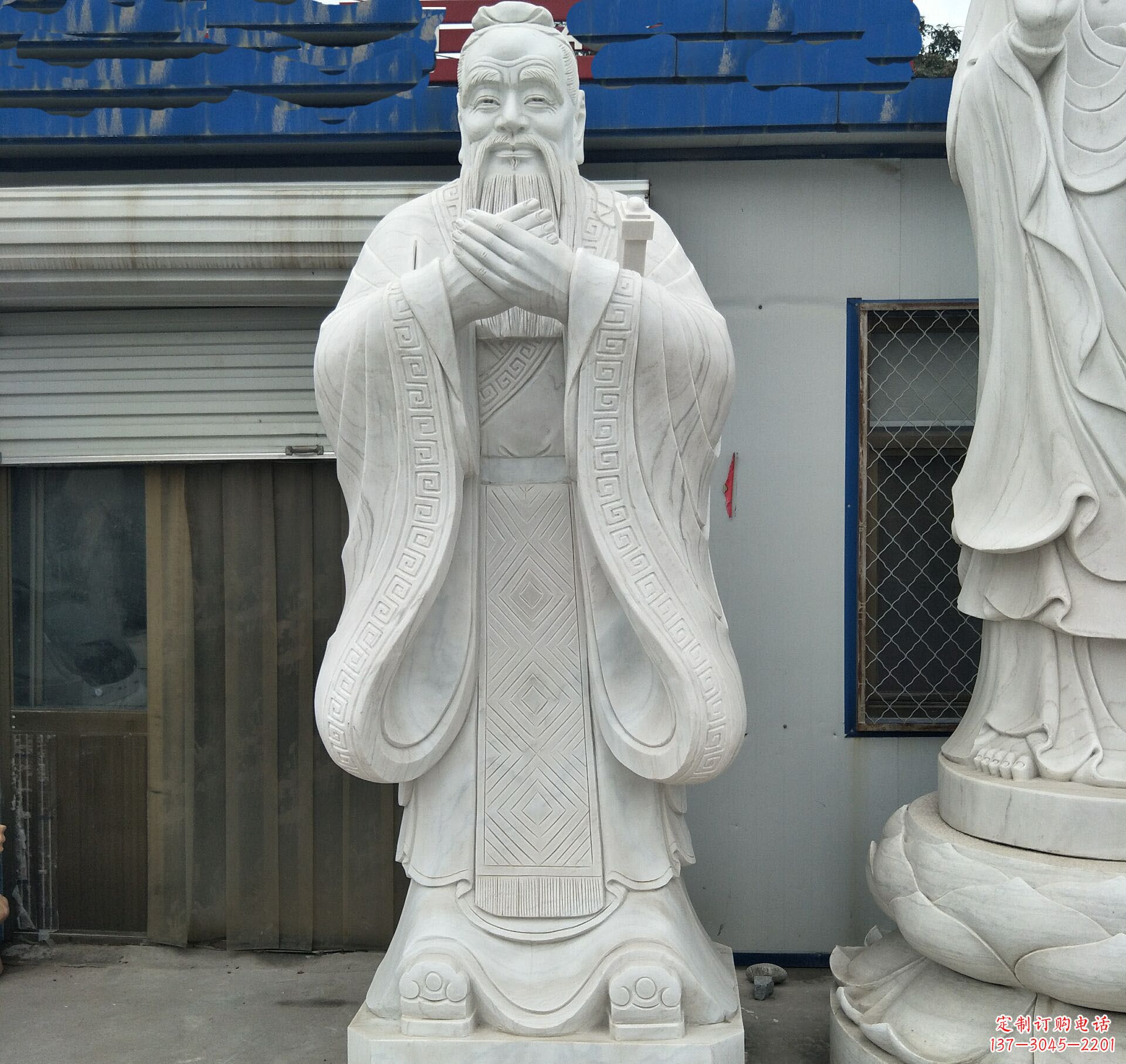 佛山学校礼仪孔子石雕