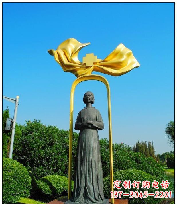 佛山医院南丁格尔名人铜雕