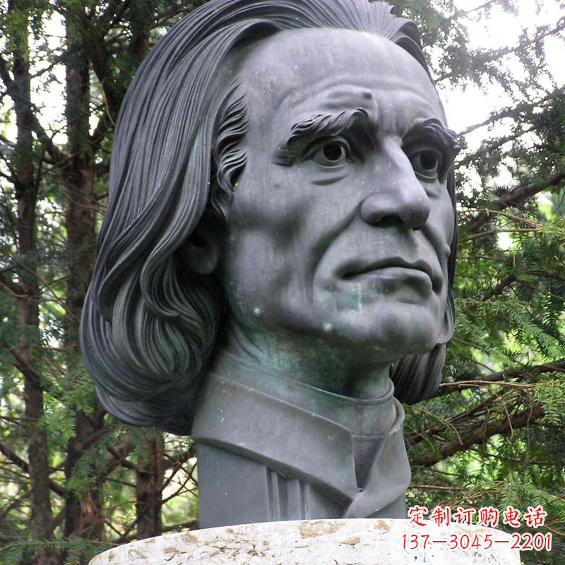 佛山英国著名外科医生利斯特铜雕头像雕塑