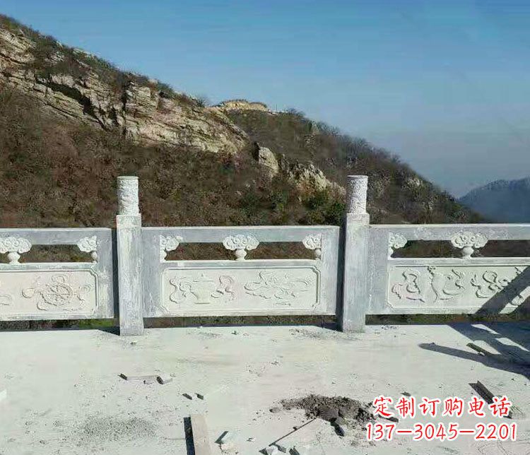 佛山园林仿古石栏板景观石雕_2 (3)