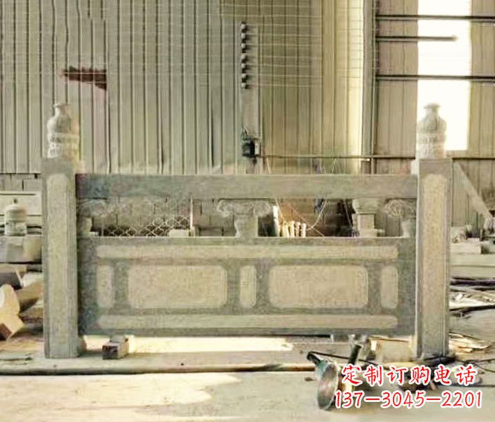 佛山园林仿古石栏板景观石雕_2 (2)