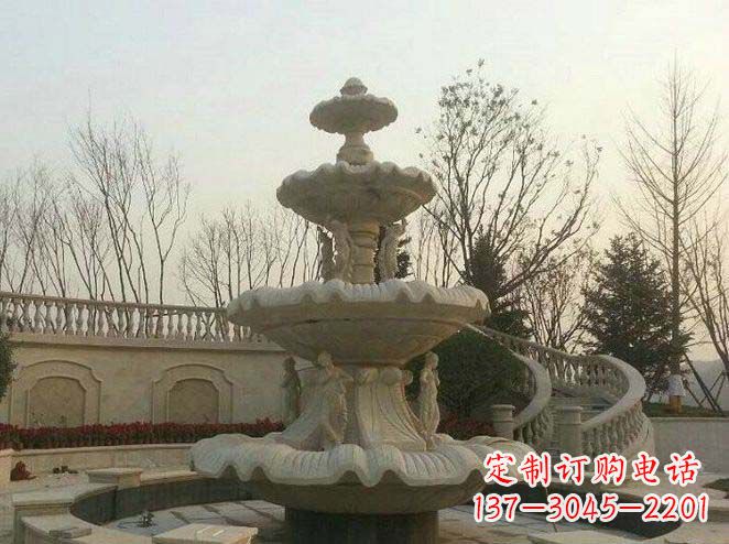 佛山园林景观大型喷泉石雕 (2)