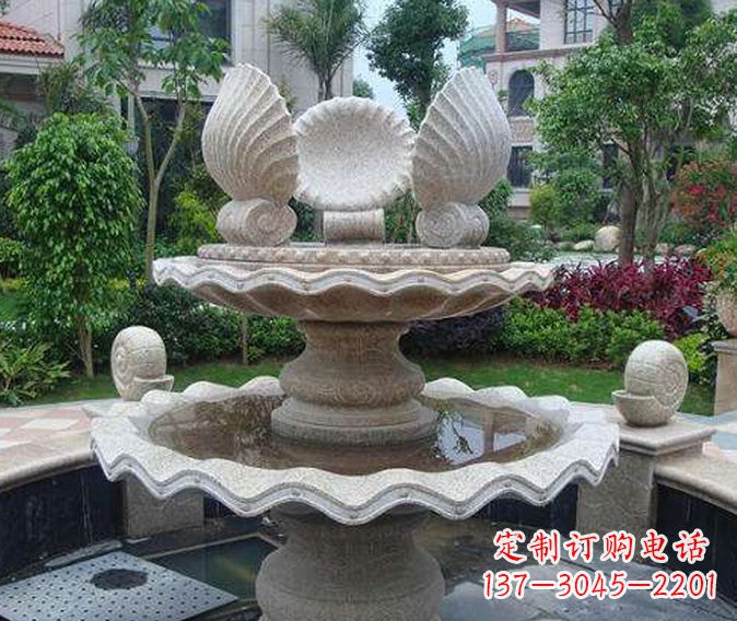 佛山园林景观多层喷泉石雕